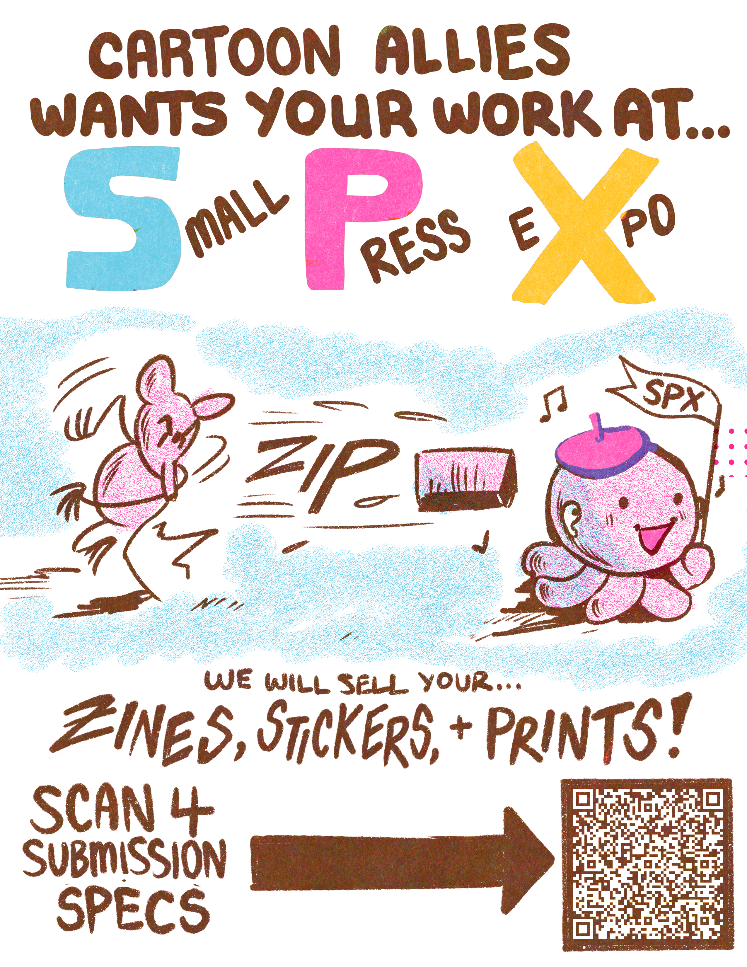 Poster for SPX Call for Submissions