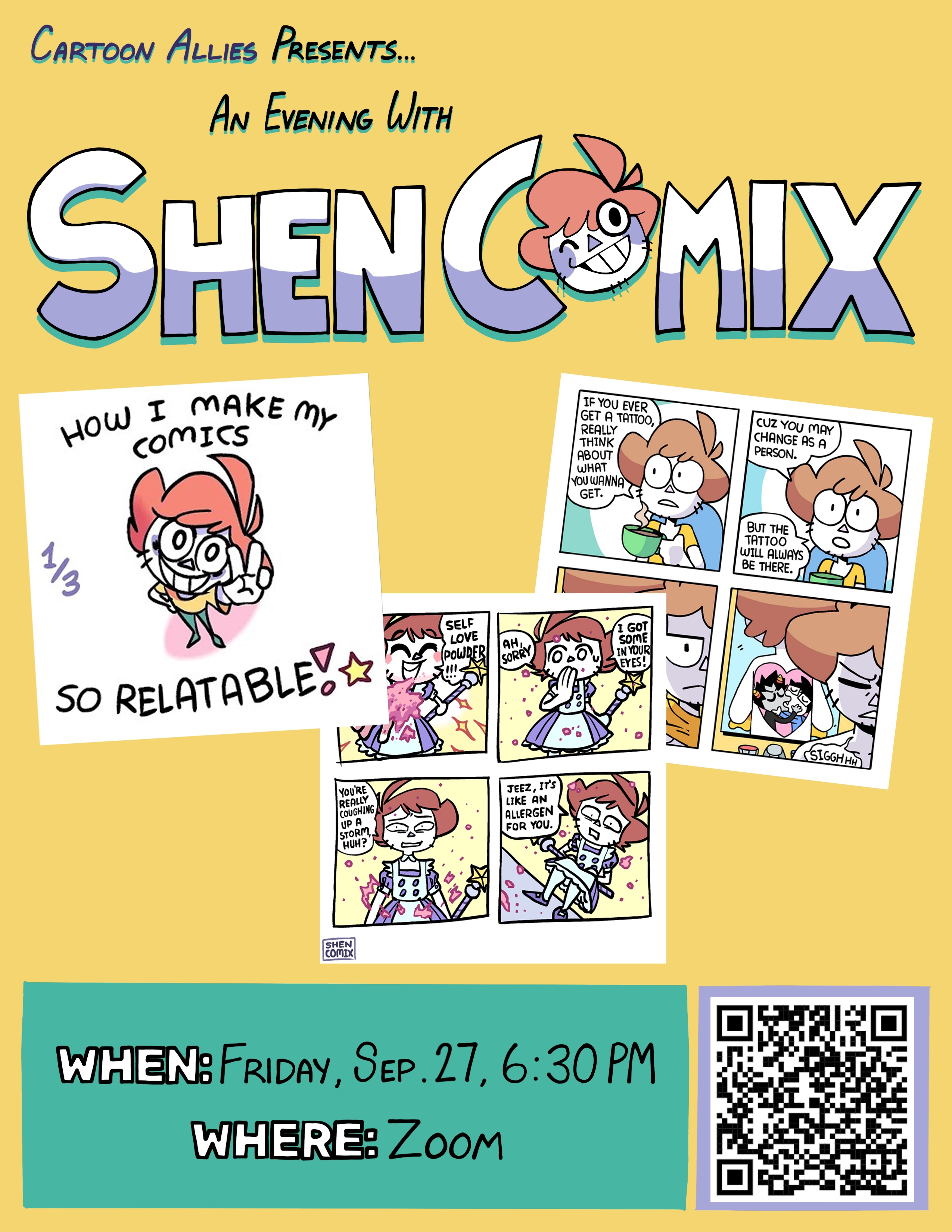 Poster for Shen Comix