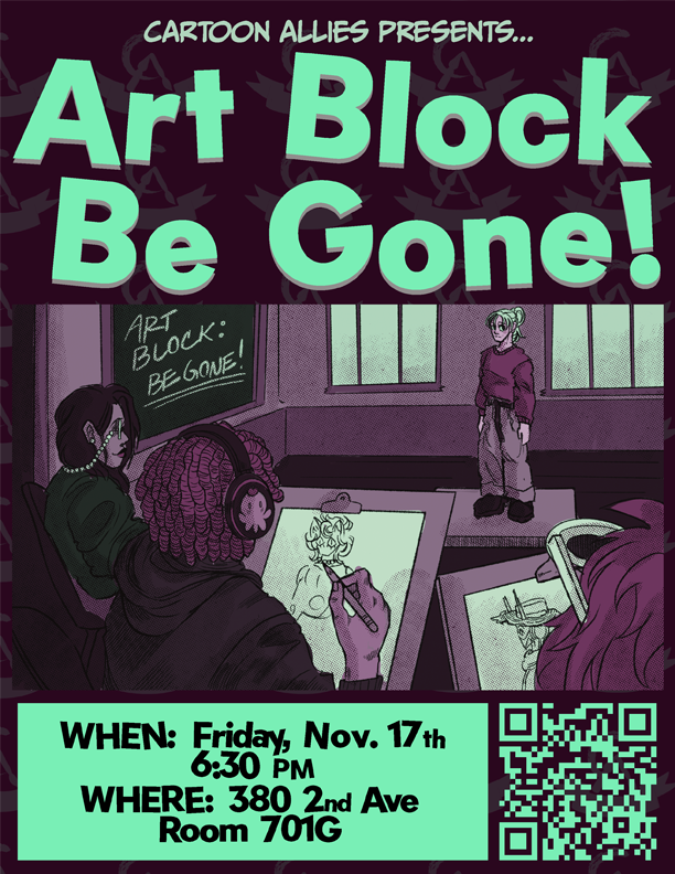 Poster for Art Block Be Gone