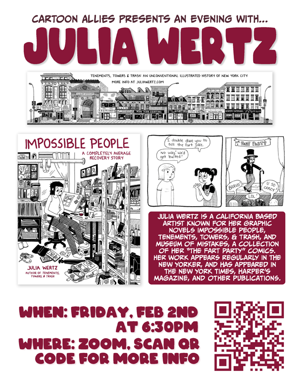 Poster for Julia Wertz