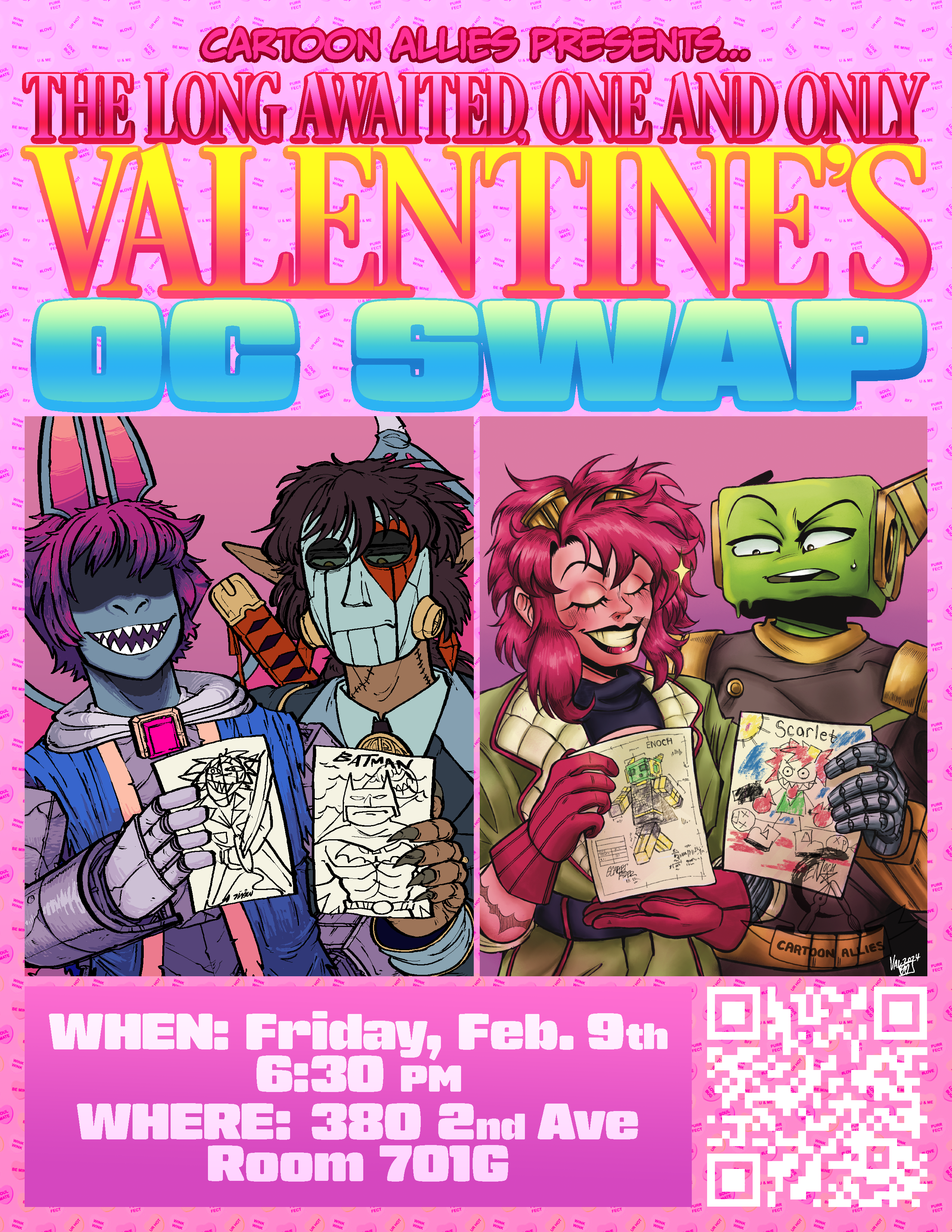 Poster for Valentine's Day OC Swap